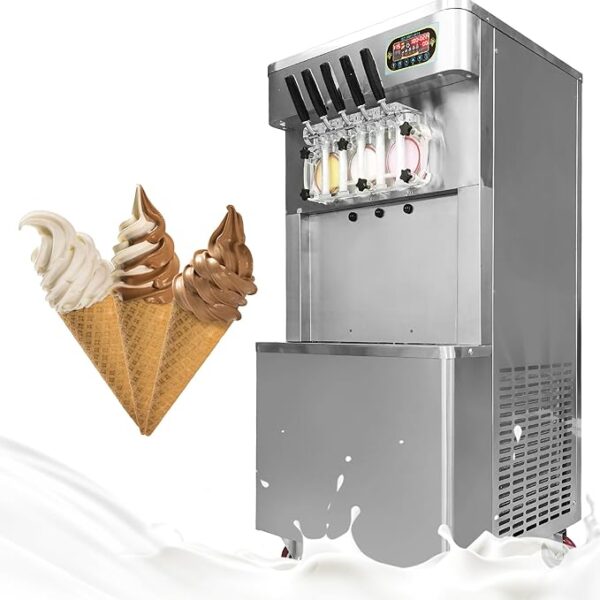 Máquina pedestal  5 sabores 3200W - Imagen 9