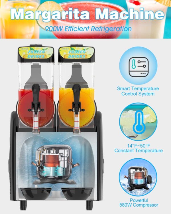 Máquina de bebidas congeladas granizadas - Imagen 6