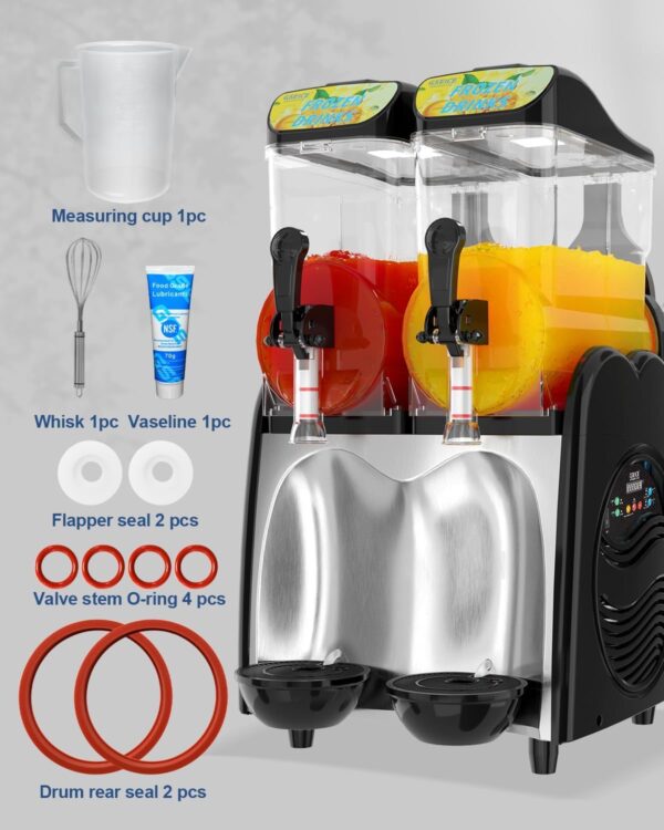 Máquina de bebidas congeladas granizadas - Imagen 10