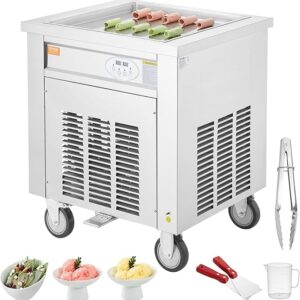 Máquina de rollos de helado frito Vevor