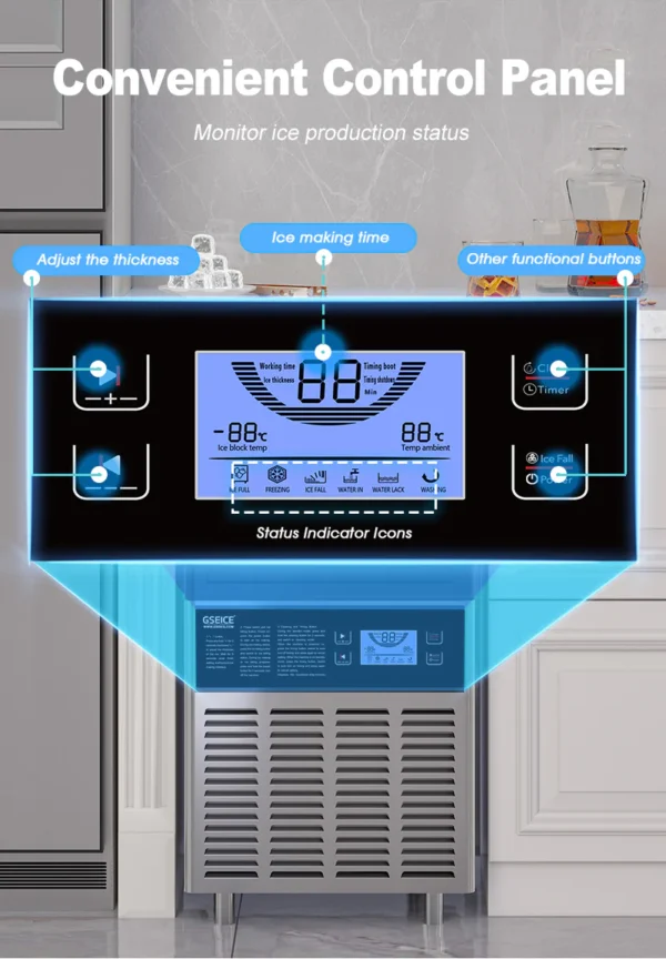 Fabricador De Hielo 50kg - Imagen 2