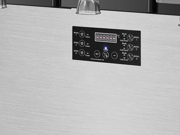 Vevor Maquina Granizadora Smoothies 3 Cilindro 12l*3 1200w - Imagen 3