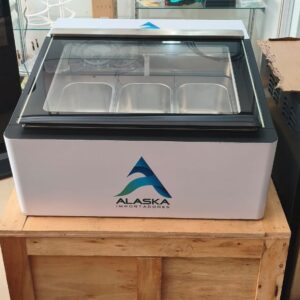 Nevera Exhibidora de 3 recipientes pequeña