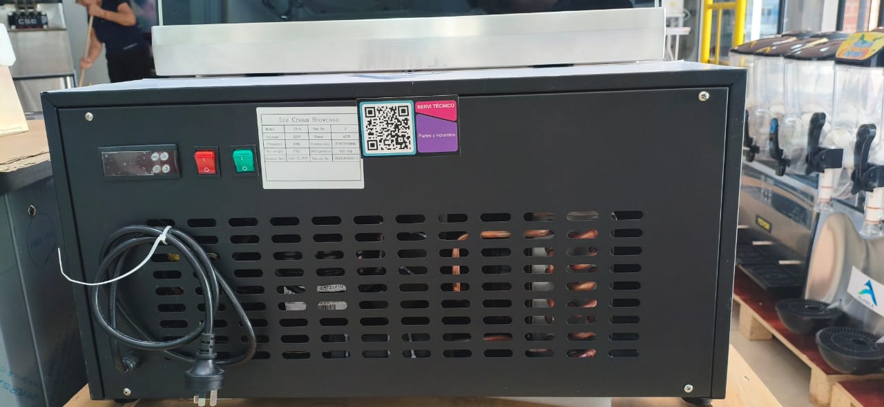 Nevera Exhibidora de 3 recipientes pequeña - Imagen 3