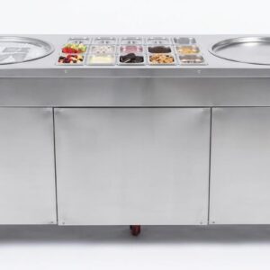 Plancha Fría Dual "Ice Cream Roll": Innovación y Alta Rentabilidad